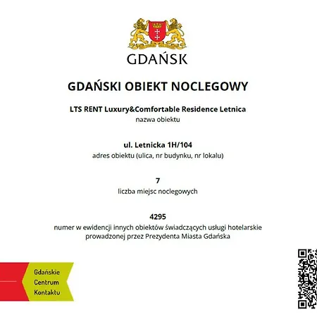 Lts Rent Luxury & Comfortable Residence Letnica Gdańsk Eksteriør bilde
